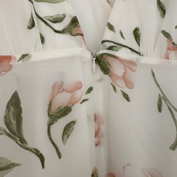 Lulus White Floral Print Maxi Dress - Picture 10 of 16